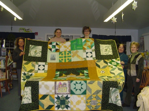 Voluntown Library presents Extreme Community Quilt